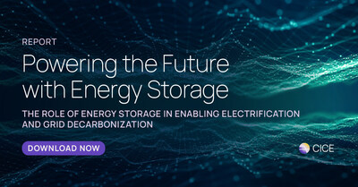 Download the Powering the Future with Energy Storage report from www.cice.ca (CNW Group/B.C. Centre for Innovation and Clean Energy)