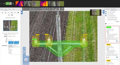 Optelos is a visual data management and AI analytics platform that geolocates and correlates visual and sensor inspection data to transform asset inspection information into actionable insights.