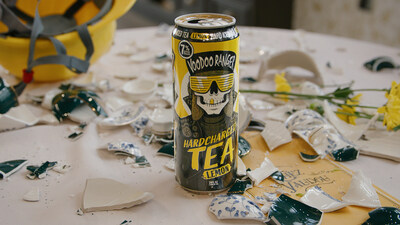 Voodoo Ranger wreaks havoc on teatime in New York City to celebrate the national launch of Voodoo Ranger Hardcharged Tea.
