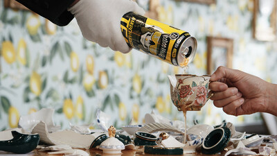 Voodoo Ranger wreaks havoc on teatime in New York City to celebrate the national launch of Voodoo Ranger Hardcharged Tea.