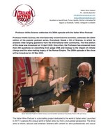 Italian Wine Podcast PR on Professor Attilio Scienza's 200th episode - PDF version