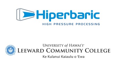 Hiperbaric and Leeward Community College Logo
