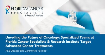 Florida Cancer Specialists & Research Institute (FCS) announces the formation of the FCS Disease Site Committee comprised of FCS medical oncologist/hematologist research physicians. By focusing on specific cancer types, physician researchers will continue to deepen the breadth of discovery and accelerate the process by which novel therapies become available.