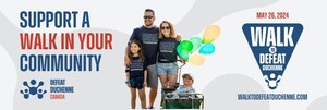 Families Across Canada are Walking to Defeat Duchenne Muscular Dystrophy on May 26