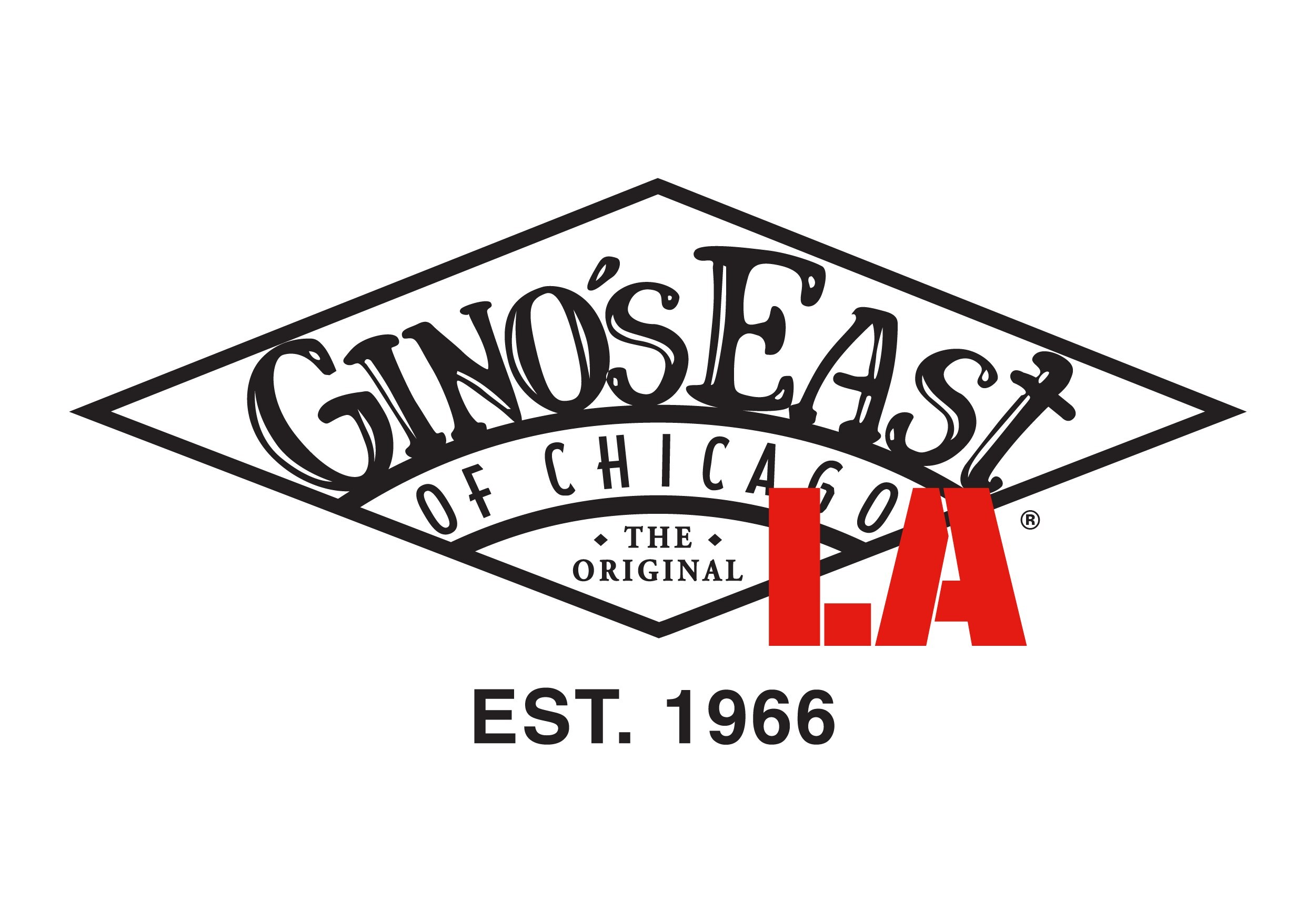 Gino's East of Chicago in Los Angeles logo (PRNewsfoto/Gino's East of Chicago-Los Angeles)