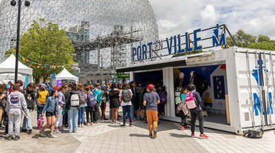 Eurêka! Festival 2023 (CNW Group/Port de Montréal)