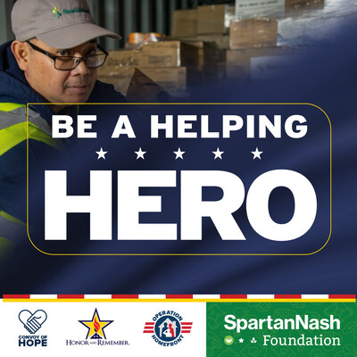 SpartanNash is rallying support for military and disaster relief heroes through its annual SpartanNash Foundation in-store fundraiser, running today to June 2.