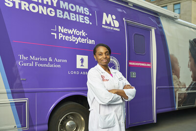 Photo: Dr. Auja McDougale, medical director of the Mom & Baby Mobile Health Center and an obstetrician and gynecologist at NewYork-Presbyterian/Weill Cornell Medical Center.