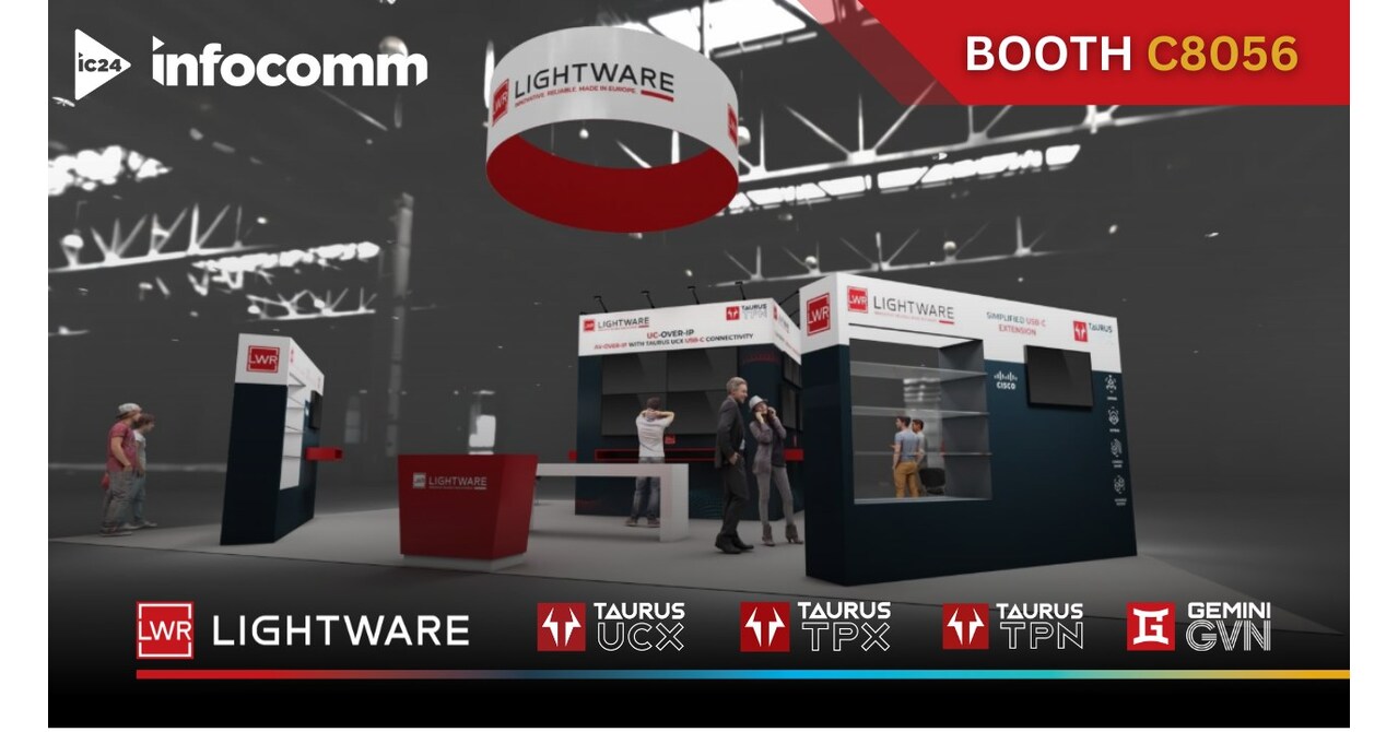 Lightware en Infocomm 2024: es hora de duplicar la conectividad USB-C