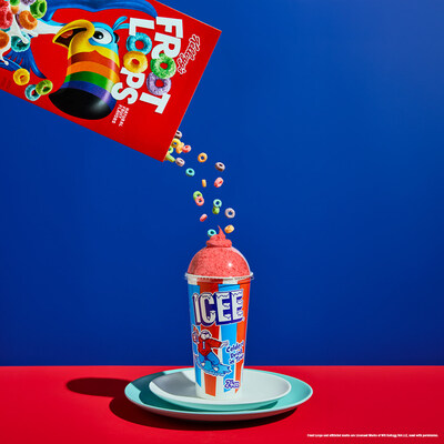The ICEE Company and WK Kellogg Co announce a collaboration for a Froot Loops cereal ICEE flavor.
