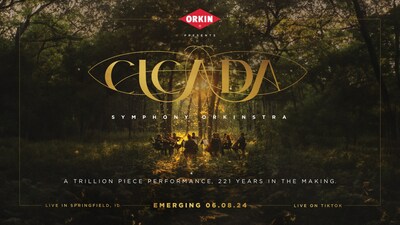 221 Years in the Making, Orkin Commemorates Historic Double Cicada Brood Emergence with Live “Orkinstra” Event