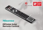 شركة Hisense تفوز بجائزة Red Dot 2024 وجائزة iF Design 2024 عن جهاز التحكم عن بُعد الذي يعمل بالطاقة الشمسية ERF6A66 Solar Remote Control