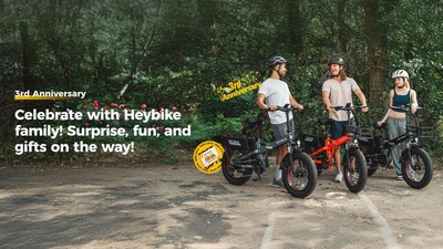Celebrating Heybike's 3rd Anniversary: Catch the Deals and Get Free Gifts WeeklyReviewer