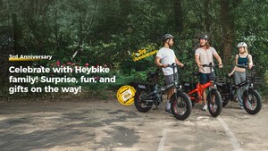 Celebrating Heybike's 3rd Anniversary: Catch the Deals and Get Free Gifts