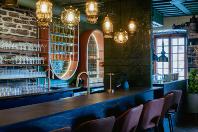 Le bar à cocktails Vieux Carré photographié par Simon Ferland. (Groupe CNW/Groupe la Tanière)