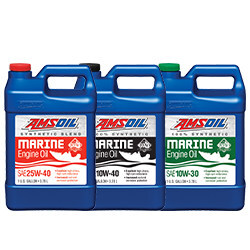 AMSOIL Marine Engine Oil Now Available in Gallons for Added Convenience