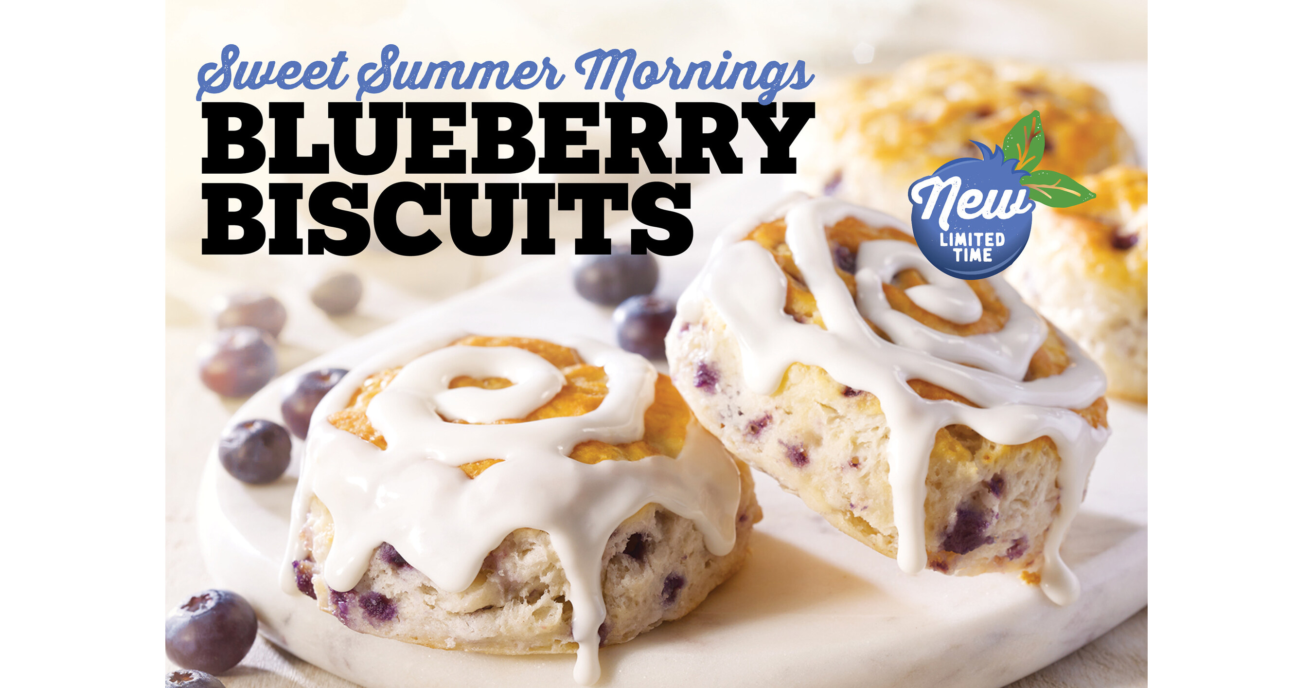 Flavors of Summer: Hardee's Launches NEW Seasonal Blueberry Biscuit