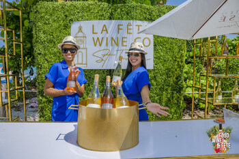 Food, Wine, and Fete 2024: La Fete Wine Booth