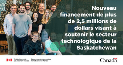 Le ministre Vandal annonce un financement fdral visant  renforcer le secteur technologique de la Saskatchewan (Groupe CNW/Dveloppement conomique Canada pour les Prairies)