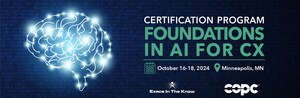 Get AI for CX Certified: Execs In The Know and COPC Inc. Announce Foundations in AI for CX Certification Program in Minneapolis, Minnesota, on October 16-18, 2024