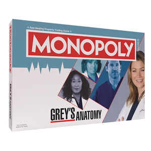 Op Games推出MONOPOLY®：Grey的解剖版，基于流行戏剧系列