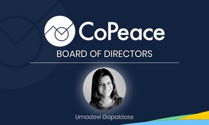 CoPeace welcomes new board member, Umadevi Gopaldass, a recognized global leader in board independence and governance.
