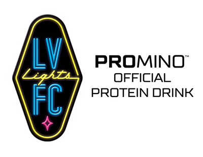 Las Vegas Lights and Promino Logo (CNW Group/Promino Nutritional Sciences Inc.)