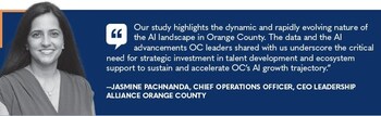 Jasmine Pachnanda, COO for CEO Leadership Alliance Orange County (PRNewsfoto/CEO Leadership Alliance OC)