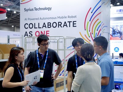Solusi logistik "one-stop AMR on-site" dipamerkan Syrius Technology di CeMAT South East Asia 2024