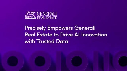 Generali Real Estate accélère l'innovation assistée par l'IA en s'appuyant sur des données de confiance fournies par Precisely