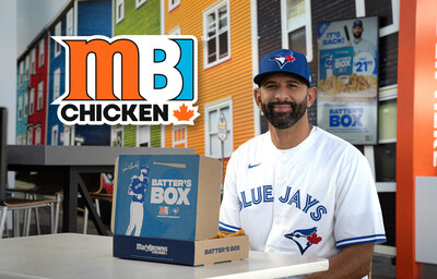 ™ TORONTO BLUE JAYS, bird head design, uniform and all related marks and designs and the photograph are trademarks and/or copyright of Rogers Blue Jays Baseball Partnership (“RBJBP”). © 2024 RBJBP. (CNW Group/Mary Brown's Chicken)