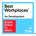 Invisors recognised in UK's Best Workplaces for Development™ 2024 List!