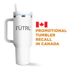 Sunscope Recalls NÜTRL-Branded Tumbler Cup in Canada