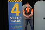 Celebrating four million hours without a lost-time injury