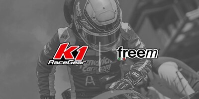 K1 RaceGear and Freem have announced a partnership that will increase both brands' global exposure and accelerate their safety advancements.