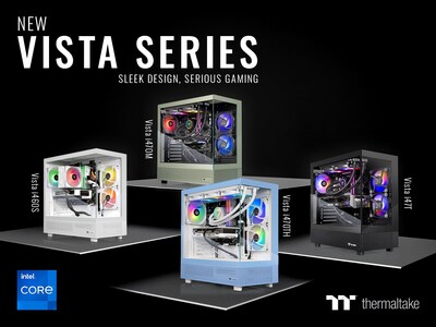 Thermaltake Unveils TT Gaming Vista Series Gaming PCs Featuring