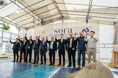 Figure 1: Sora’s Groundbreaking Ceremony