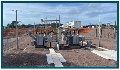 Figure 11 – Main Substation (CNW Group/G Mining Ventures Corp)