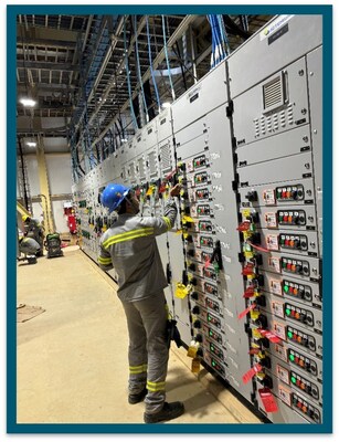 Figure 12 – Electrical Room (CNW Group/G Mining Ventures Corp)