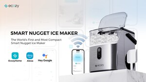 ecozy Unveils the World's First and Most Compact Smart Nugget Ice Maker