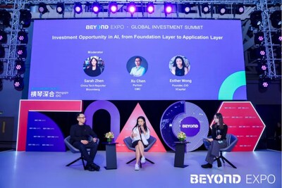 Panel Discussion: Investment Opportunity in AI, from Foundation Layer to Application Layer (BEYOND Expo 2024) (PRNewsfoto/BEYOND Expo)