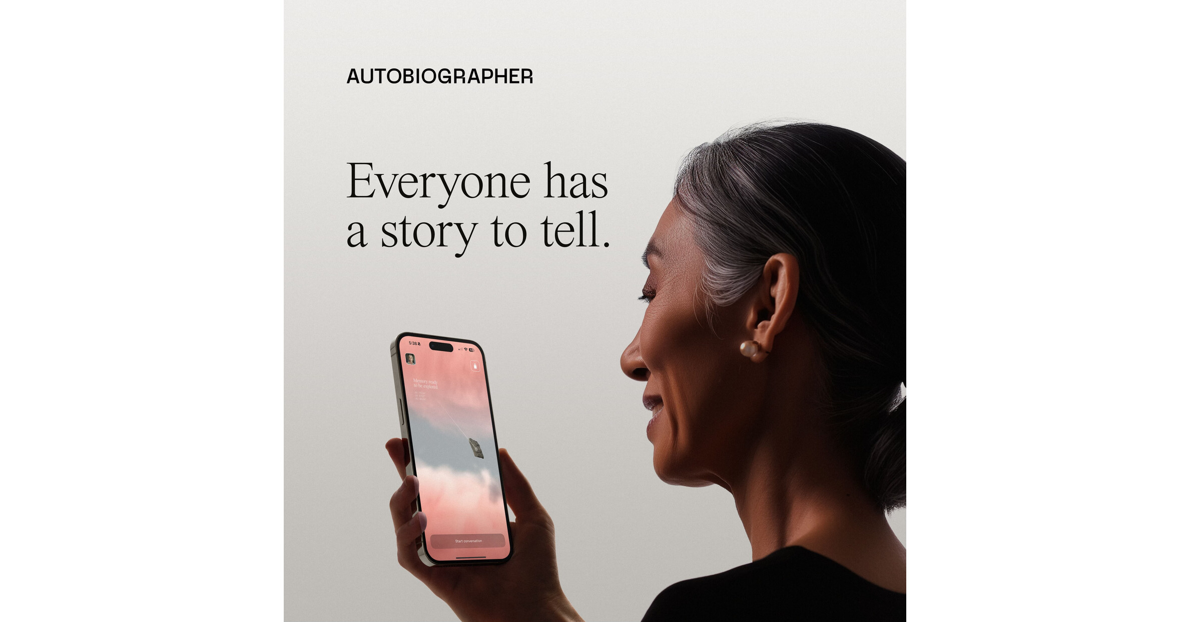 Autobiographer Launches Groundbreaking Generative AI Storytelling App, Partners with Award-Winning Journalist Katie Couric