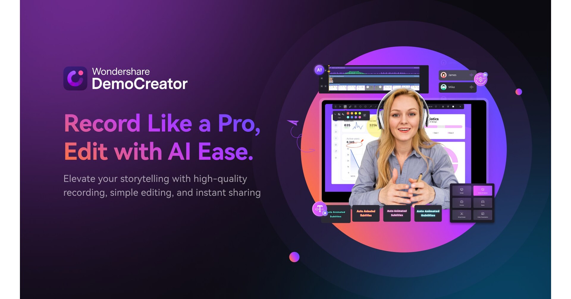 Wondershare DemoCreator Unveils V8.0: Accelerating Video Creation and Editing with Innovative AI Features