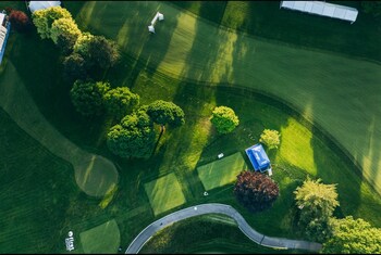 Overhead image of Hamilton Golf and Country Club