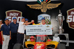 Borg-Warner Trophy® and $440,000 Rolling Jackpot Awarded to 2024 Indianapolis 500 Winner Josef Newgarden