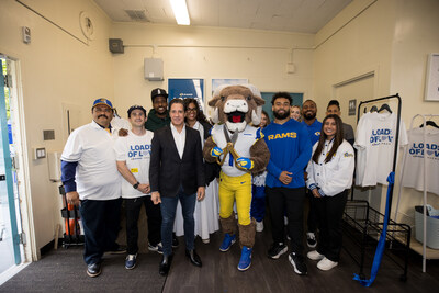 Los Angeles Rams and Pacsun Team Up to Combat Chronic Absenteeism in Under-Resourced Schools (credit Los Angeles Rams)