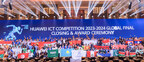 Vyhlásenie víťazov celosvetového finále Huawei ICT Competition 2023-2024