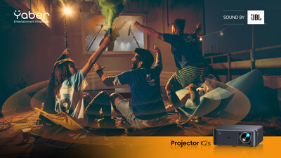 Yaber K2s, its first projector with Sound by JBL