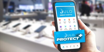 Integrated within the features, JULO Protect Plus benefit can be accessed by all users in Indonesia Integrated within the features, JULO Protect Plus benefit can be accessed by all users in Indonesia