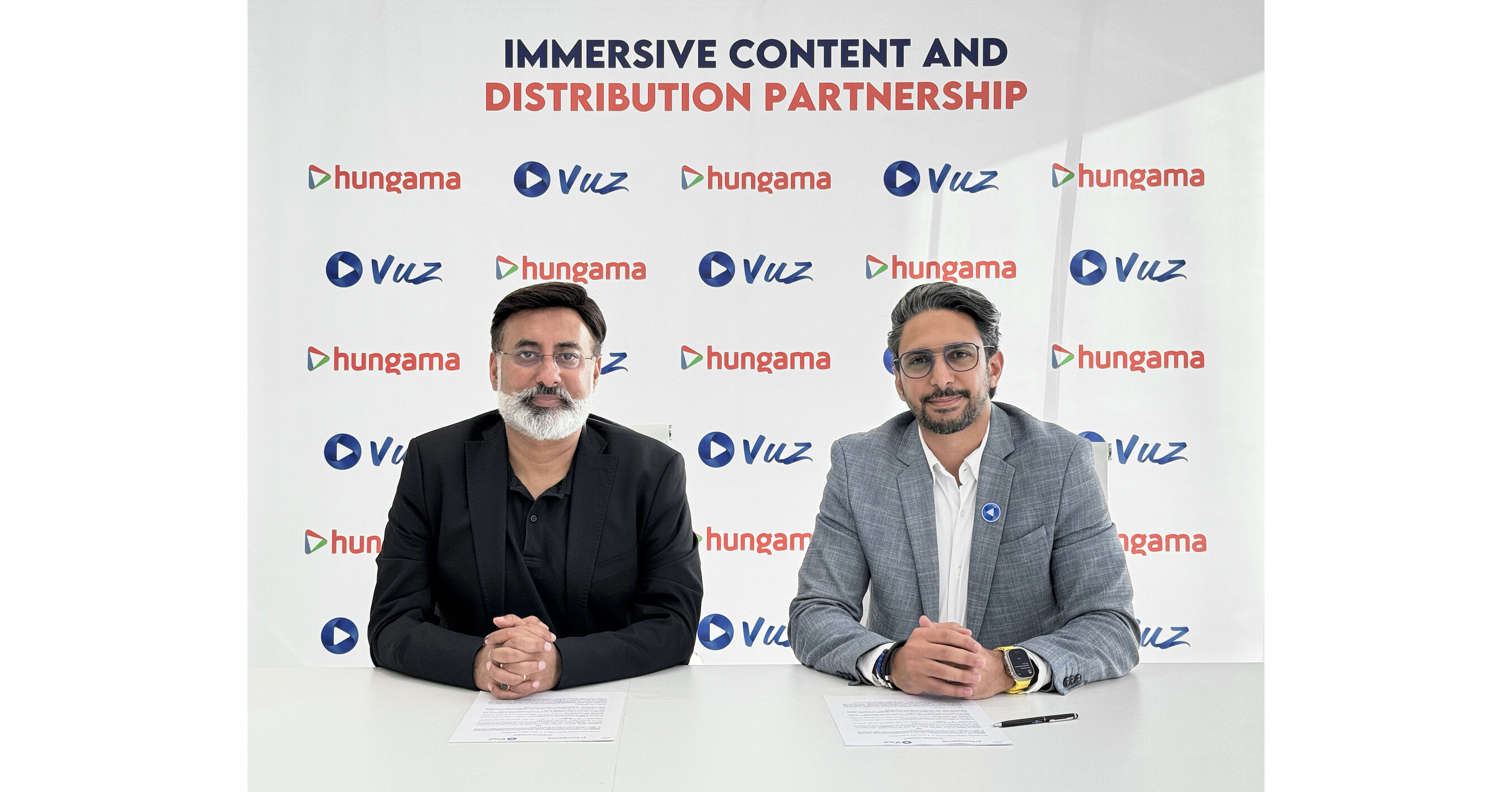 VUZ AND HUNGAMA FORGE STRATEGIC PARTNERSHIP TO REVOLUTIONIZE IMMERSIVE STREAMING EXPERIENCE IN ASIA & AFRICA